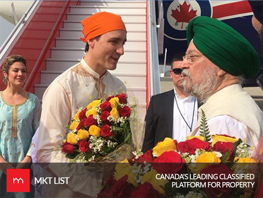 News Update : Canadian PM Justin Trudeau heads towards Amritsar, India. 