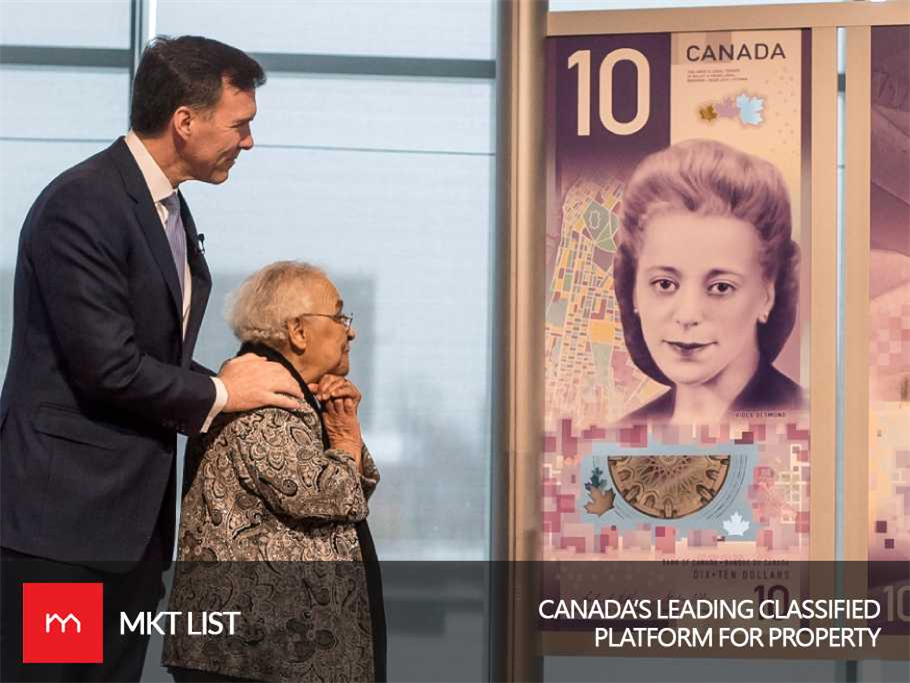 Bank of Canada: A Vertical $10 Bill. Wouldn’t It Look Strange? 