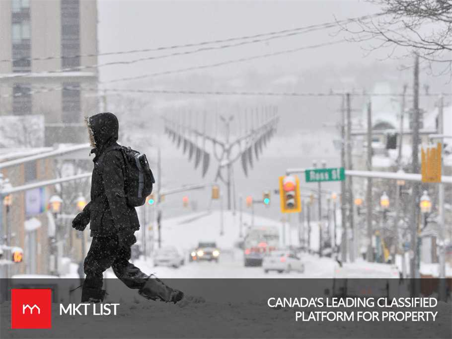 Weather Alert:Snow fall is Predicted in Toronto, Montreal this weekend!