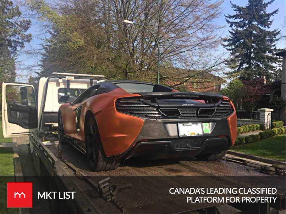  McLAREN CAUGHT GOING 40 KM/HR OVER THE SPEED LIMIT IN VANCOUVER SCHOOL ZONE