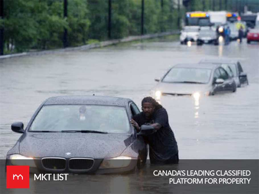 A SERIES OF WEAK DISTURBANCES THAT BRINGS RAINSTORM TO THE EASTERN CANADA