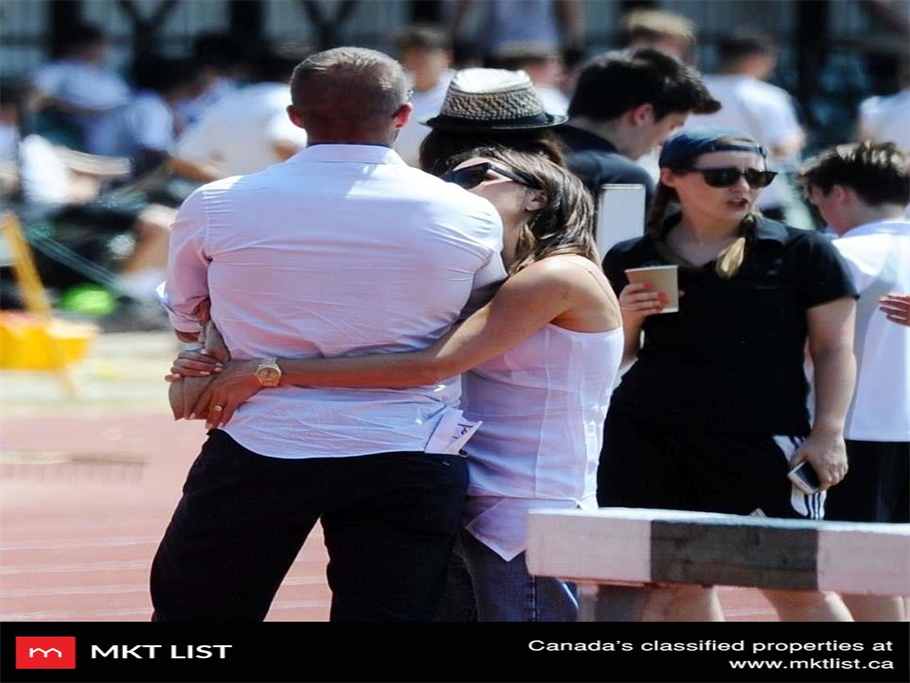 EXCLUSIVE: Brushing off their Divorce Rumors, David and Victoria Beckham were seen extremely affectionate at School Sports Day in London on their 19th wedding anniversary!