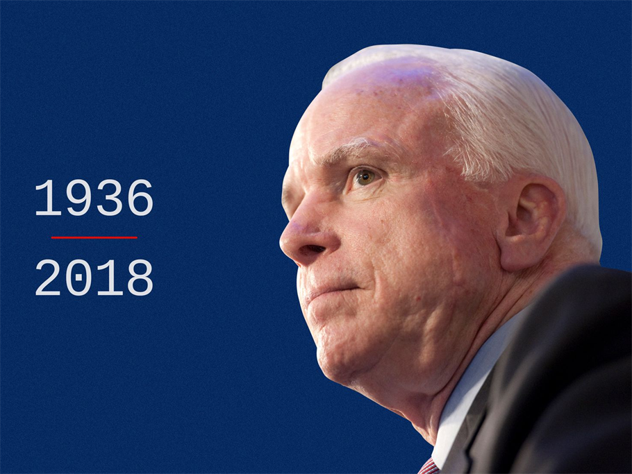 U.S. Senator John McCain Dies at the age of 81
