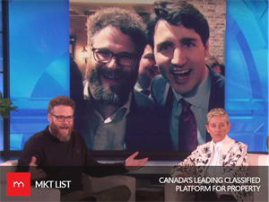 What’s more Informal, Meeting Obama or Trudeau? Seth Rogen Tells Ellen!