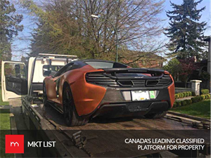  McLAREN CAUGHT GOING 40 KM/HR OVER THE SPEED LIMIT IN VANCOUVER SCHOOL ZONE