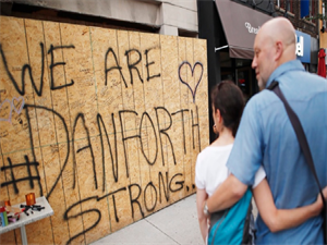 Danforth Shooting: Mourners Gathered Along Toronto’s As Assailant's Identity Released!!