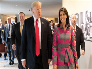  Trump in high hopes with a shortlist of 5 to replace Nikki Haley as UN ambassador!