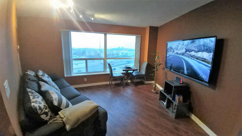 FURNISHED, 1 Bedroom Condo W/ Parking, Hydro & WIFI by STC!
